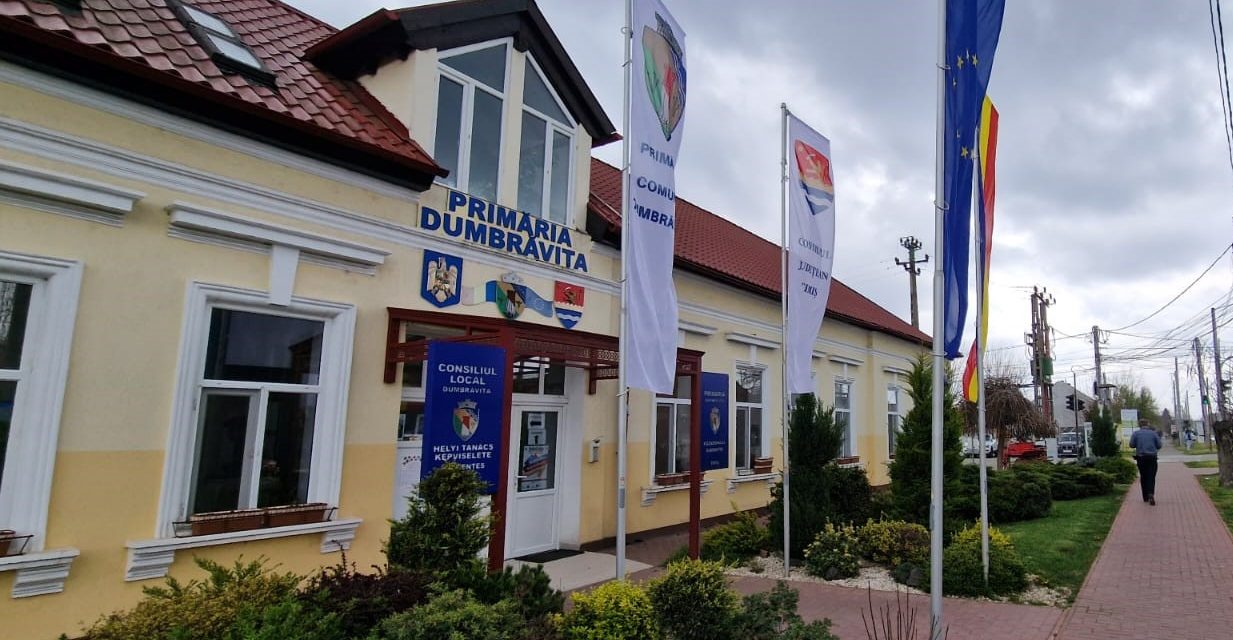 Angajații Primăriei Dumbrăvița s-au alăturat grevei declanșate de Sindicatul Național al Salariaților Comunelor și Orașelor
