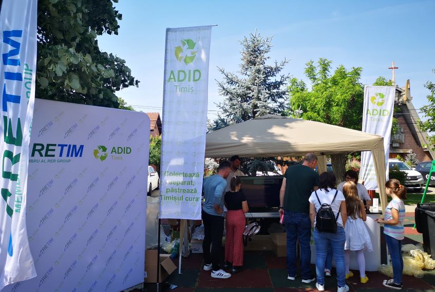 1 Iunie la Dumbrăvița – Retim Ecologic Service S.A. și ADID Timiș vor aduce la eveniment jocuri interactive și educative, inclusiv “Vânătoarea de comori reciclabile”