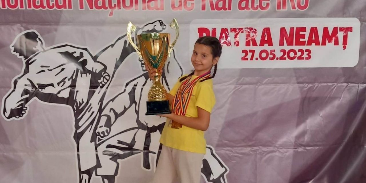 Dumbrăvițeanca Larissa Elena Angiletta și-a reconfirmat titlul de campioană națională la karate