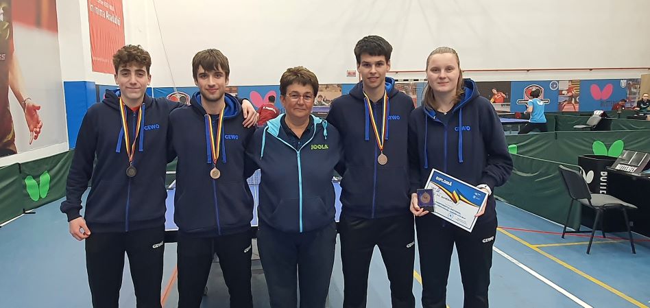 Tenismenii dumbrăvițeni s-au prezentat în formă maximă la Campionatul Național U19