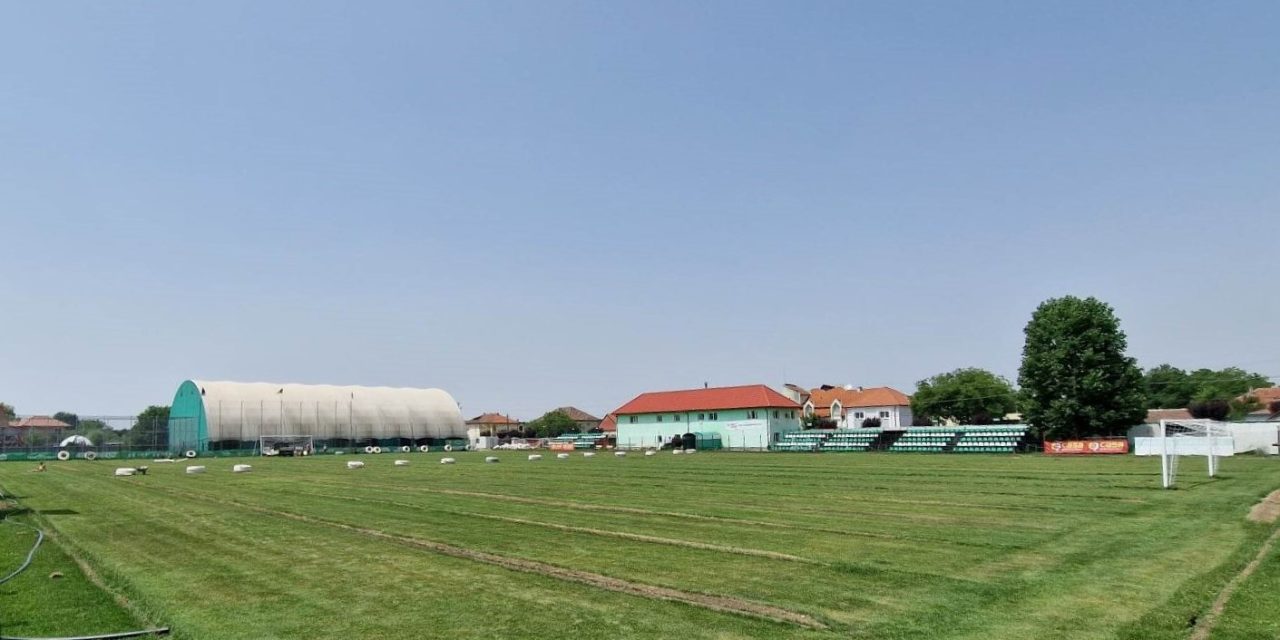 CSC Dumbrăvița se reunește luni, pe stadionul „Ștefan Dobay” se lucrează la drenaj