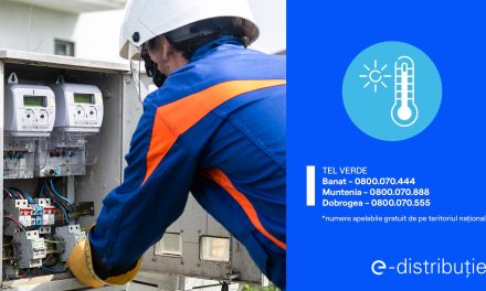 E-DISTRIBUȚIE ȘI-A INTENSIFICAT ACTIVITATEA ÎN TEREN, ÎN URMA CREȘTERII CONSUMULUI DE ENERGIE ELECTRICĂ ȘI A AVERTISMENTELOR METEO DE CANICULĂ