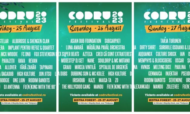 Două weekenduri ne despart de CODRU Festival 2023 – Avem programul complet
