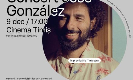 Concert live José González în premieră absolută la Timișoara, pe scena Cinema Timiș