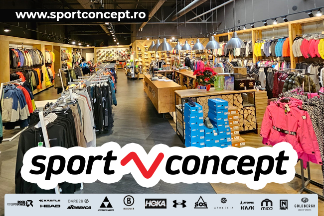 Echipamentele tale de iarnă te așteaptă la SPORT CONCEPT Timișoara