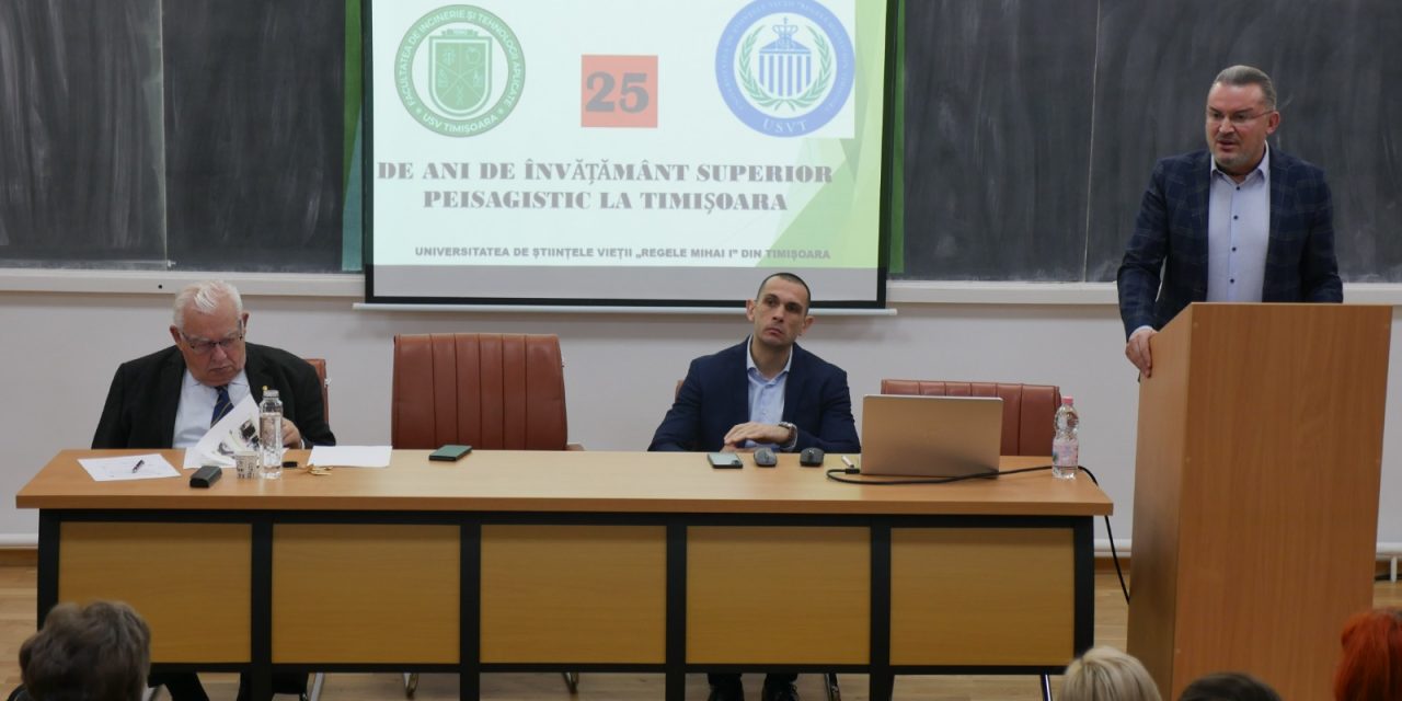25 de ani de învățământ superior peisagistic la Timișoara