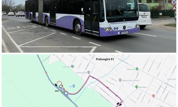 De la 1 martie traseul liniei Expres 1 se prelungește