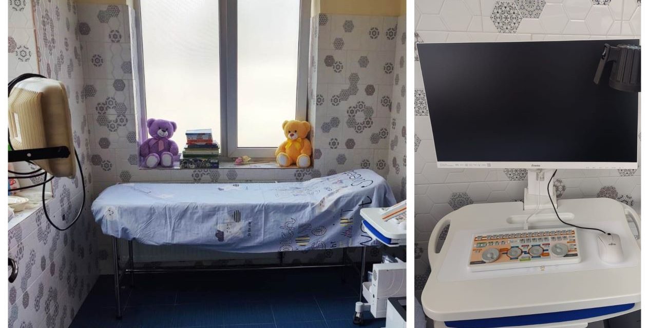 Centrul de Recuperare şi Rebilitare Neuropsihiatrică pentru Copii Timişoara a primit un EEG de la Rotary Timişoara Cetate
