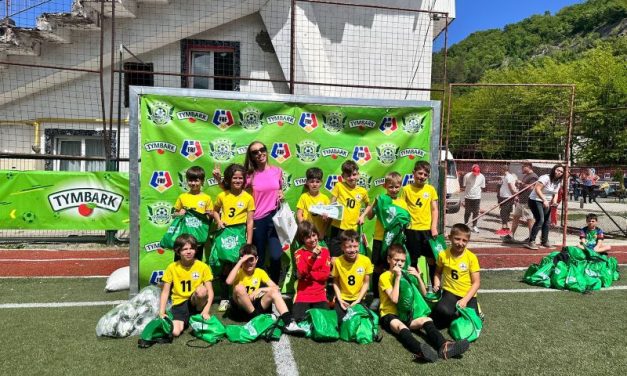 Școala Gimnazială Dumbrăvița pe locul I la  Olimpiada Națională a Sportului Școlar la Fotbal