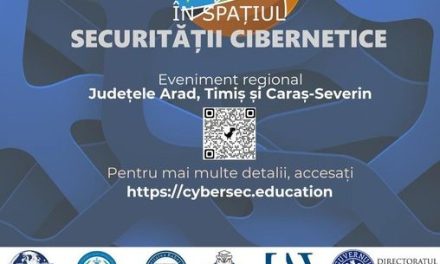 „Realități şi provocări în spațiul Securității Cibernetice” la Universitatea de Stiințele Vieții „Regele Mihai I”Timișoara