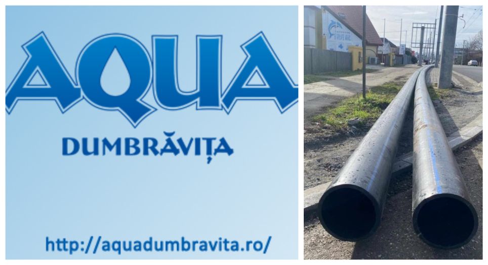 Aqua Dumbrăviță: Joi, 16 mai se oprește apa pe raza comunei!