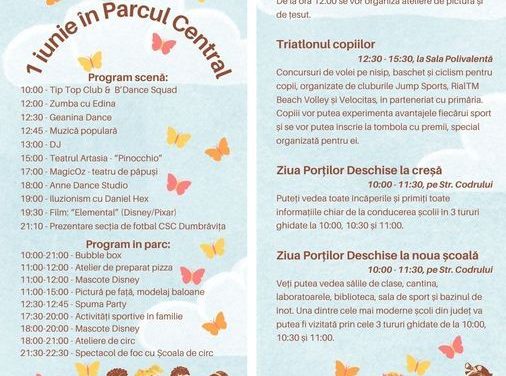 Zi de poveste în Dumbrăvița, de 1 Iunie!