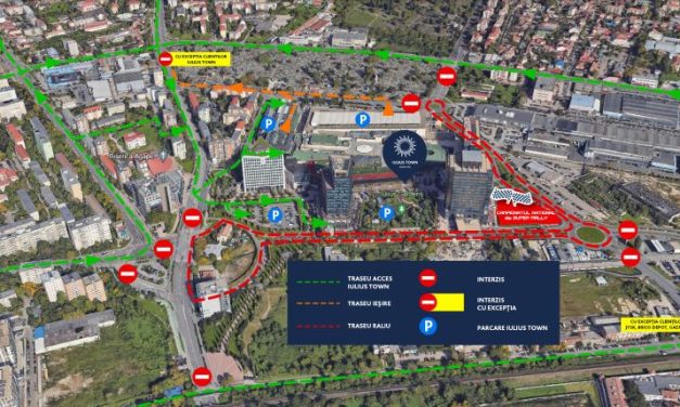 Mai multe străzi între Dumbrăvița și Iulius Town vor fi închise traficului rutier pentru Campionatul Național de Super Rally