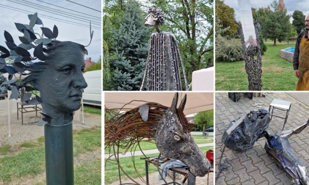 Iubitorii de artă din Dumbrăvița sunt invitați la vernisajul Simpozionului de Sculptură Sudată
