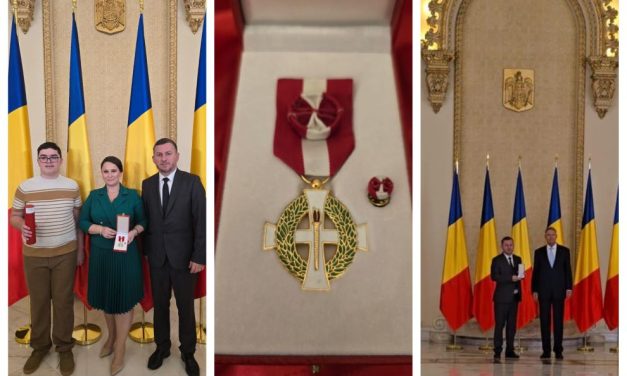 BREAKING NEWS – Şcoala Gimnazială Dumbrăvița a fost decorată la Palatul Cotroceni!