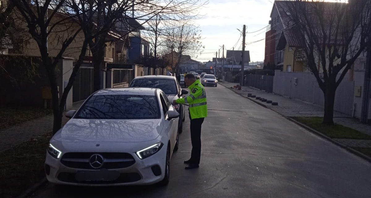 Poliția Locală Dumbrăvița verifică zilnic zonele unde traficul este blocat