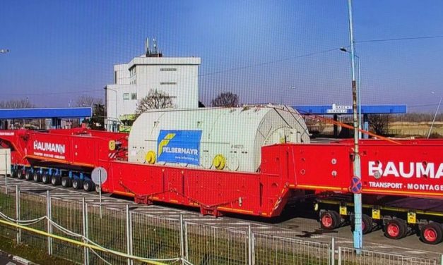 CNAIR: Un transport agabaritic gigantic va traversa România, va fi afectat și traficul de pe DJ691
