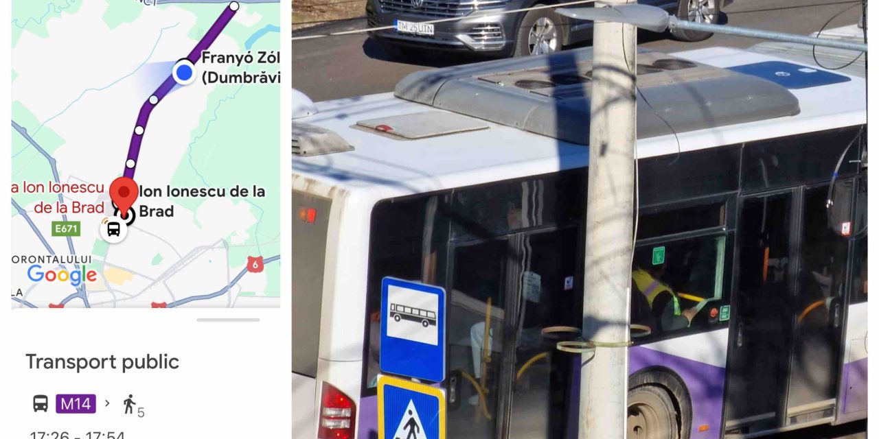 SMTT lansează o modalitate modernă de informare a călătorilor prin Google Maps