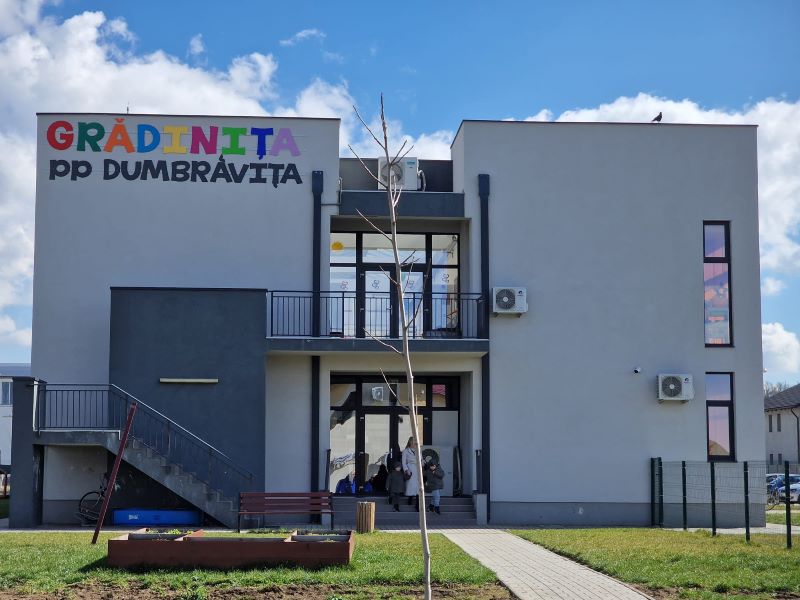 Grădinița P.P. Dumbrăvița vă așteaptă la Târgul Caritabil de Paști, în cadrul proiectului ÎMPREUNĂ PENTRU O ȘANSĂ LA VIAȚA