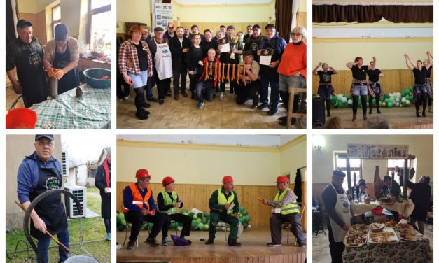 FOTO – Dumbrăvițenii și-au arătat măiestria și la ediția a IX-a a Concursului de Preparare a Cârnaților Tradiționali din Tormac