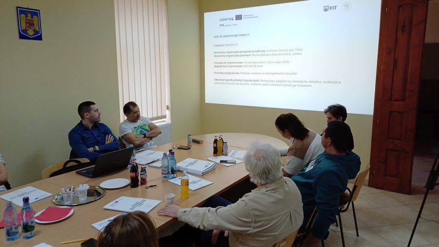 O comună din Timiș demarează un proiect de cooperare transfrontalier în domeniul prevenirii și managementul riscurilor