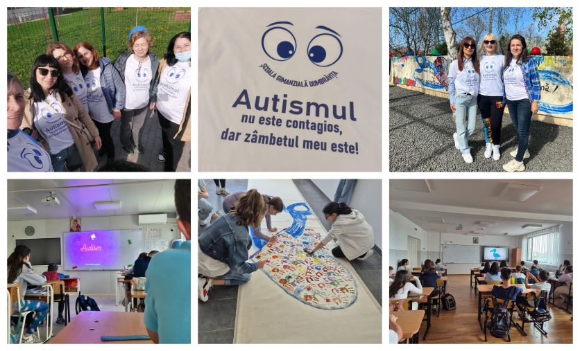 Săptămâna Conștientizării Autismului, la Școala Gimnazială Dumbrăvița – Educație, Empatie și Acceptare | VIDEO