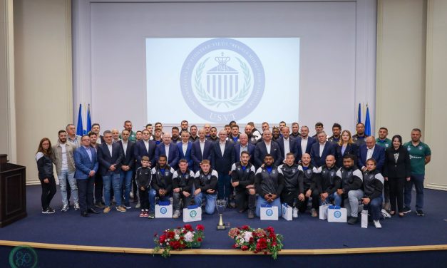 USVT  a  organizat o festivitate de premiere pentru rugbiștii echipei SCM-USVT Rugby, câștigătorii Supercupei României 2025