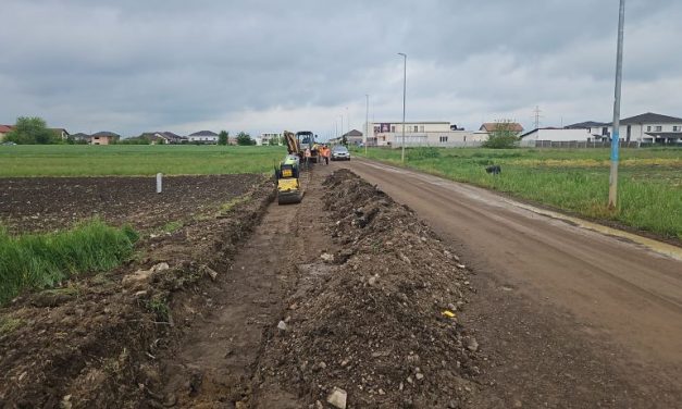 Au început lucrările pe o arteră importantă din Dumbrăvița | VIDEO – Ce a declarat viceprimarul Sergiu Grui