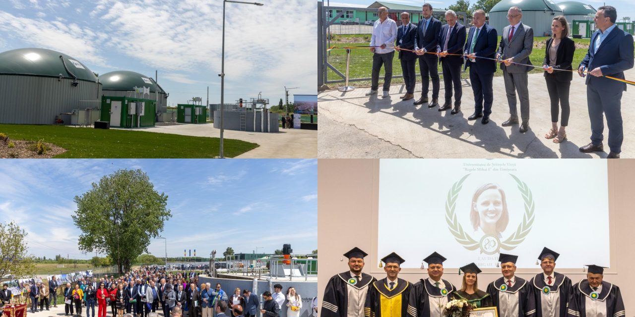 USVT este prima universitate din România și din Europa care transformă rezidurile în energie