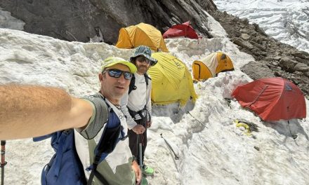 Dumbrăvițeanul Horia Colibășanu se pregătește pentru etapa finală a ascensiunii pe Nanga Parbat