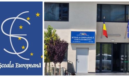 Unitatea de învățământ din Dumbrăvița a primit titlul de ȘCOALĂ EUROPEANĂ din partea Ministerului Educației