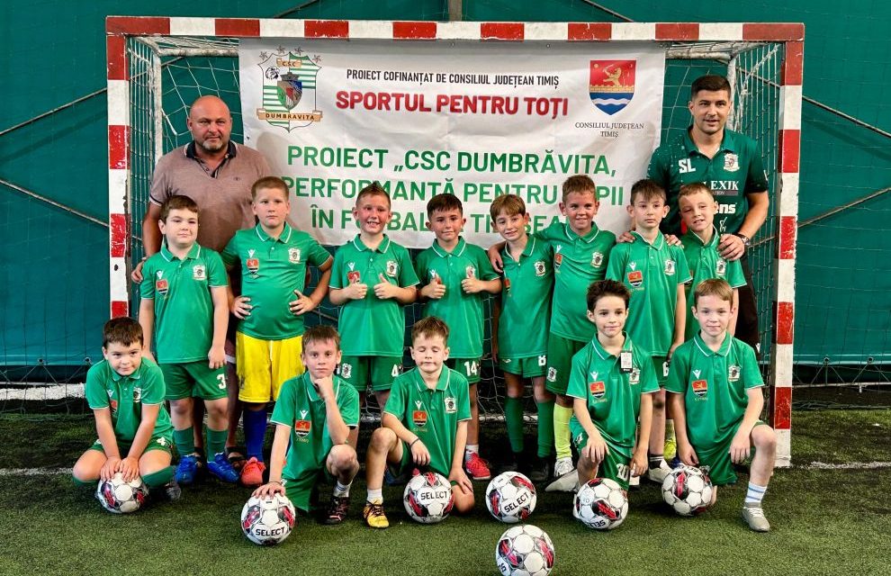 Dumbrăvița găzduiește, la sfârșitul săptămânii, turneul internațional Future Stars Cup