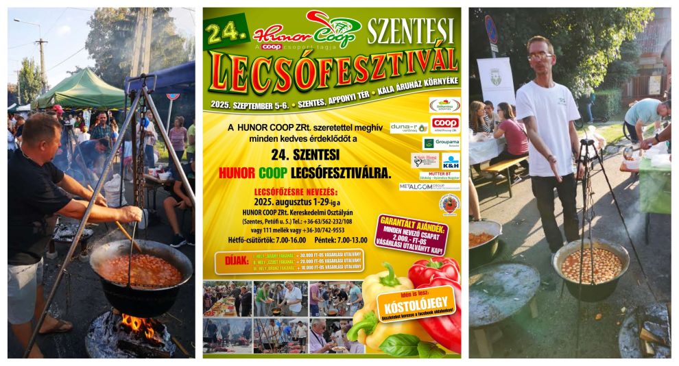 Szentesi Lecsófesztivál: Voie bună și ghiveci fără frontiere, în orașul înfrățit cu comuna Dumbrăvița!