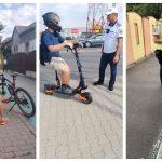 IPJ Timiș: În Dumbrăvița a fost identificat în trafic un minor care conducea o trotinetă electrică încadrată în categoria mopedelor