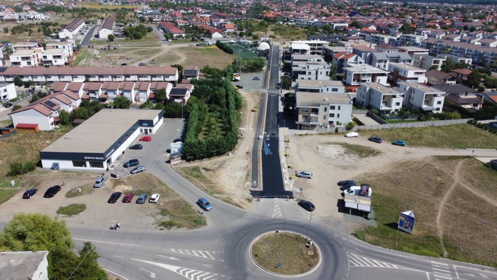 Drumul care leagă Dumbrăvița de Timișoara, aproape gata: Strada Șt. Procopiu se deschide curând, la termen!