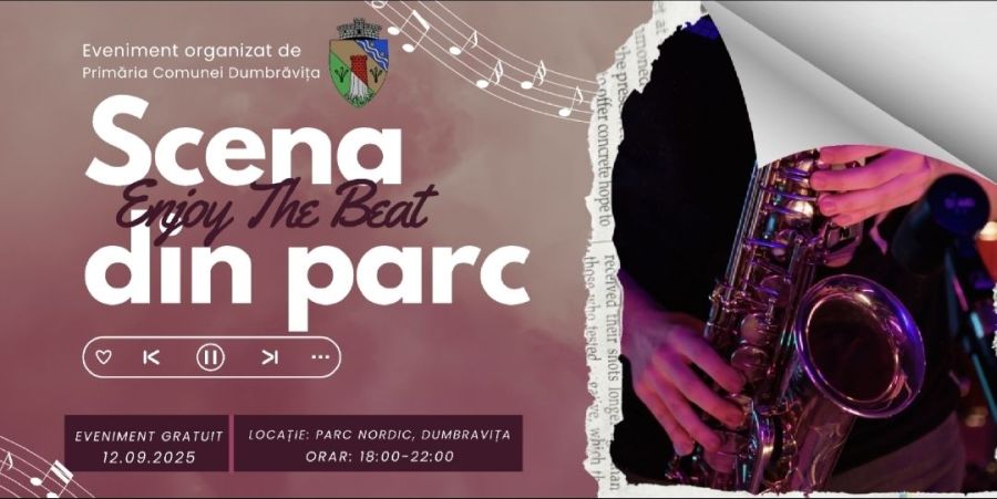 Dumbrăvițenii sunt așteptați astăzi la Scena din Parc: o seară memorabilă pentru toată familia, în Parcul Nordic