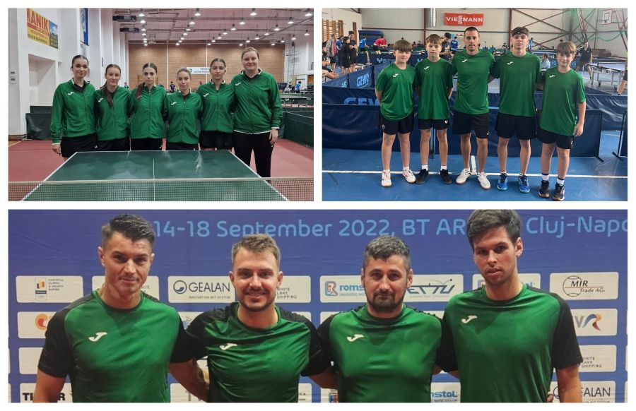 Tenis de Masă, CSC Dumbrăvița: Băieții au încheiat turul Superligii, fetele sunt în grafic la jumătatea întrecerii în Divizia A