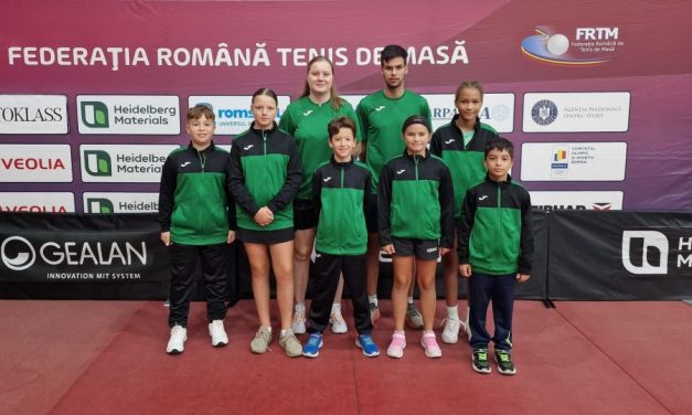 Bronz pentru micile speranțe ale tenisului de masă din Dumbrăvița la Naționalul U11!