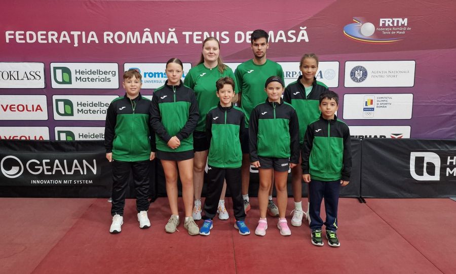 Bronz pentru micile speranțe ale tenisului de masă din Dumbrăvița la Naționalul U11!