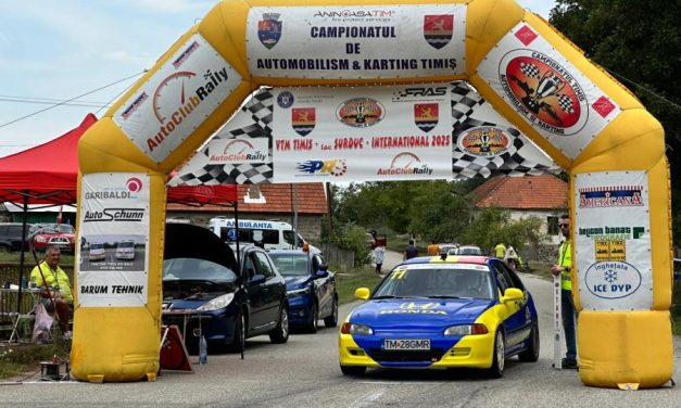 CSC Dumbrăvița Rally Team cucerește titlul pe echipe la Surduc, cu o etapă înainte de final