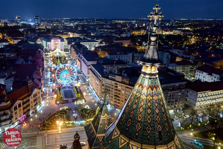 Au început înscrierile pentru comercianții Târgului de Crăciun Timișoara, ediția a XVIII-a