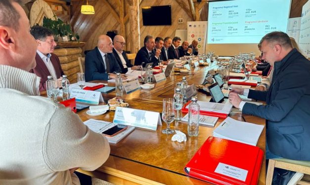 Proiectele strategice pentru dezvoltarea Regiunii Vest au prezentate în ședința Consiliului pentru Dezvoltare Regională