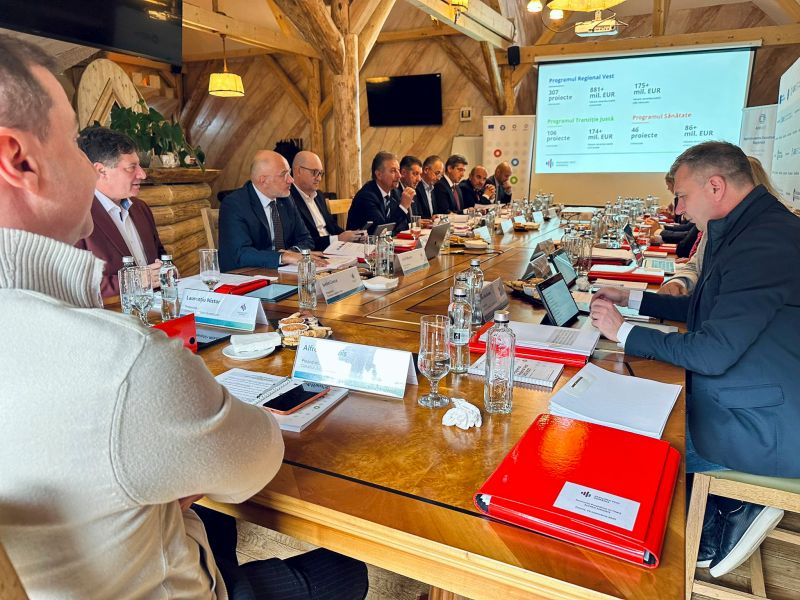 Proiectele strategice pentru dezvoltarea Regiunii Vest au prezentate în ședința Consiliului pentru Dezvoltare Regională