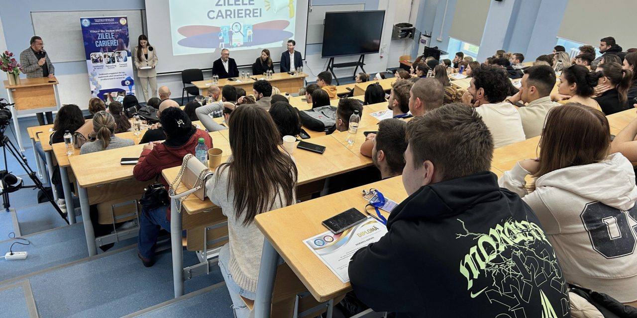 Zilele Carierei, eveniment inspirațional la USVT, Facultatea de Management și Turism Rural. Printre speakeri – primarul Dumbrăviței
