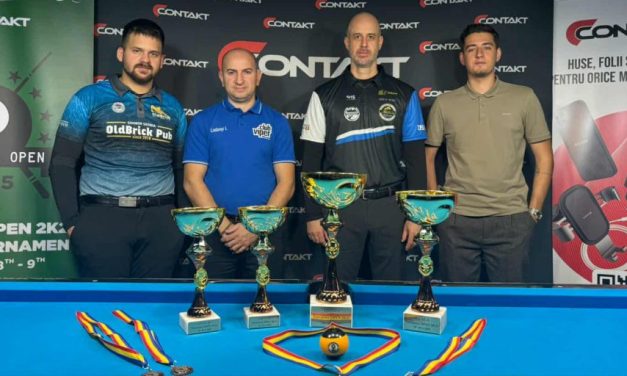Lugojeanul Ioan Ladányi a câștigat cel mai mare turneu de biliard din vestul țării, Timişoara Open 2k25