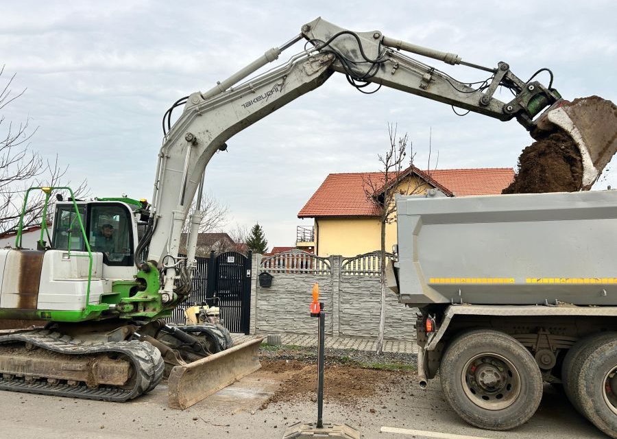 Dumbrăvița își modernizează infrastructura: lucrări pe Bălcescu, Barcelona, Fervenția și Mureș