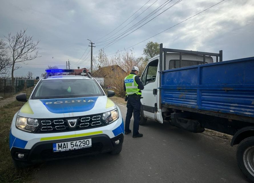 Controale la foc continuu în Timiș: polițiștii au aplicat peste 400 de amenzi