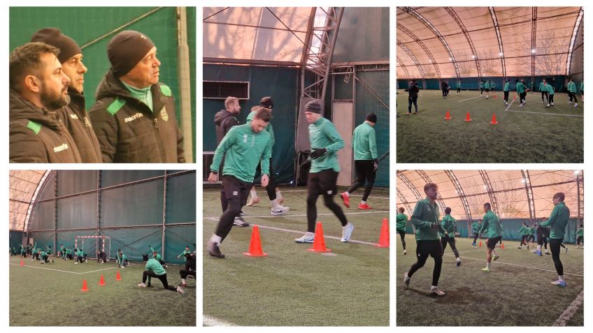 Au început „mișcările de trupe” la Dumbrăvița: 24 de fotbaliști au participat astăzi la primul antrenament al echipei de fotbal