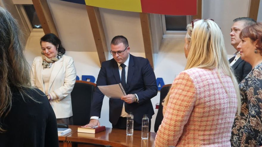 Alexandru-George Făgăraș-Țigriș a preluat mandatul vacant de consilier local din partea PNL