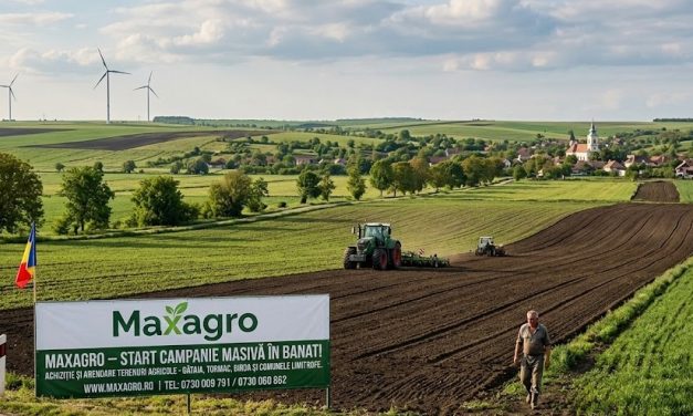 Maxagro dă startul unei campanii masive de achiziție și arendare în Banat: „Investim în pământul și comunitatea din care facem parte”